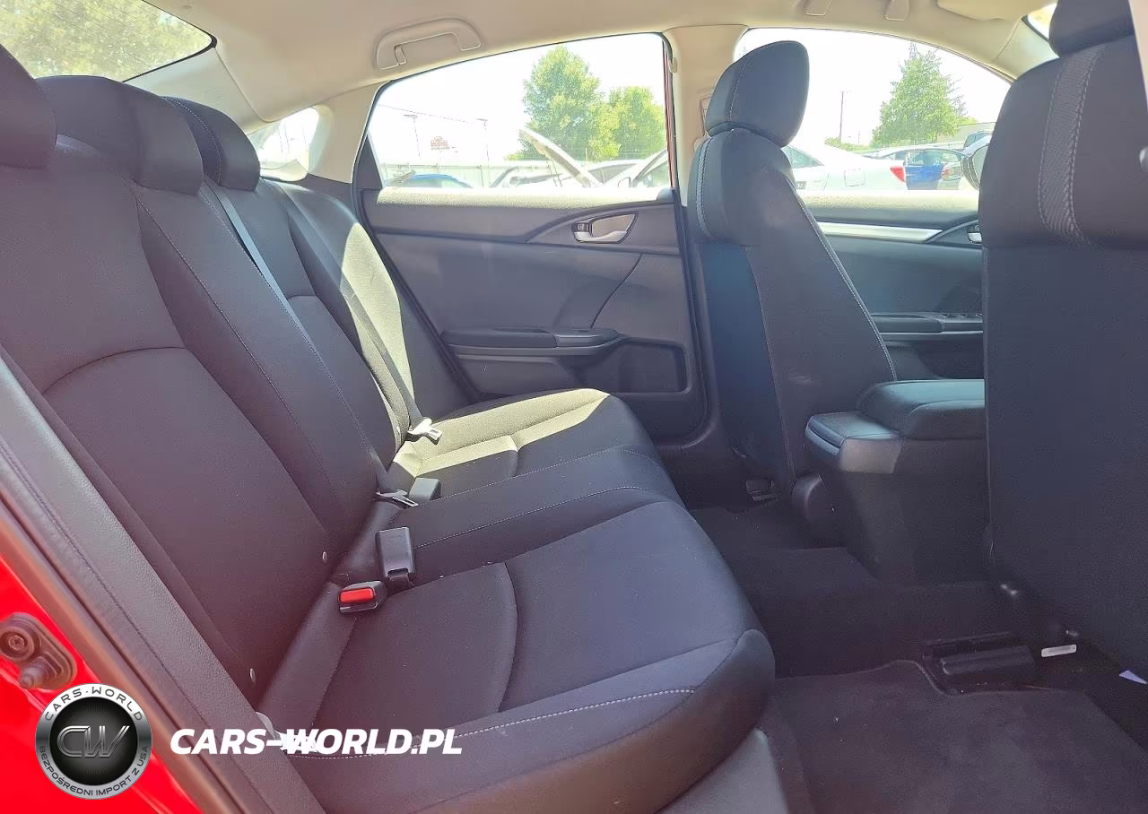 2018 Honda Civic Lx VIN:2HGFC2F5XJH503596 - 10