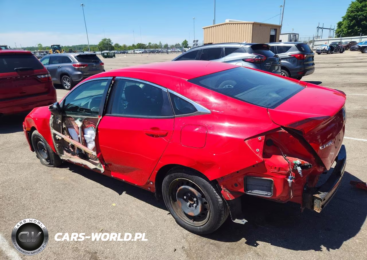 2018 Honda Civic Lx VIN:2HGFC2F5XJH503596 - 2