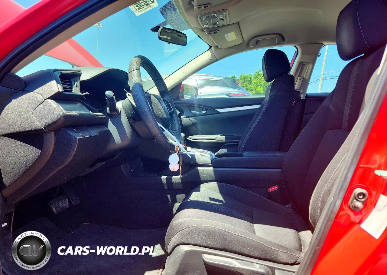 2018 Honda Civic Lx VIN:2HGFC2F5XJH503596 - 7