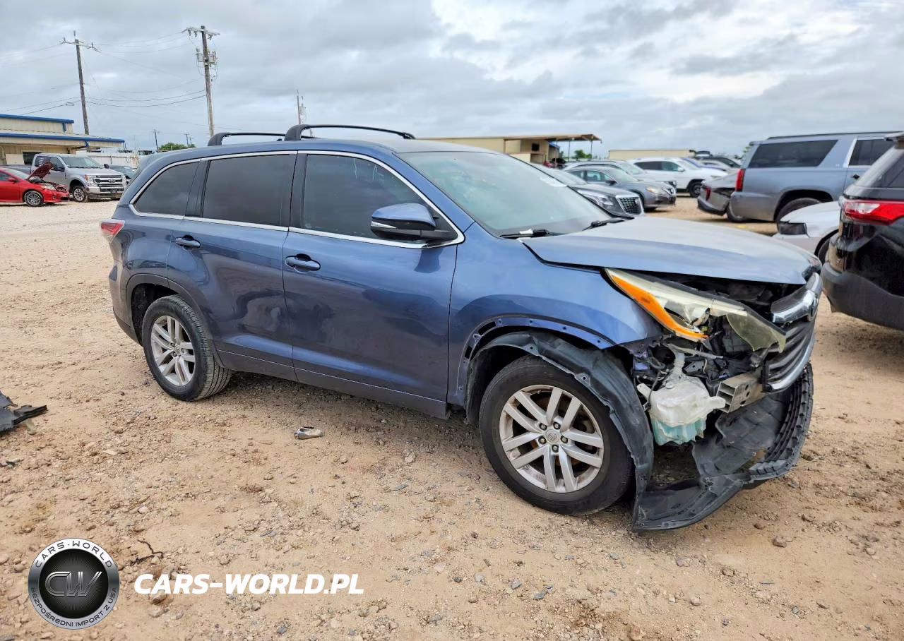 2014 Toyota Highlander Le VIN:5TDZARFH7ES008249 - 4