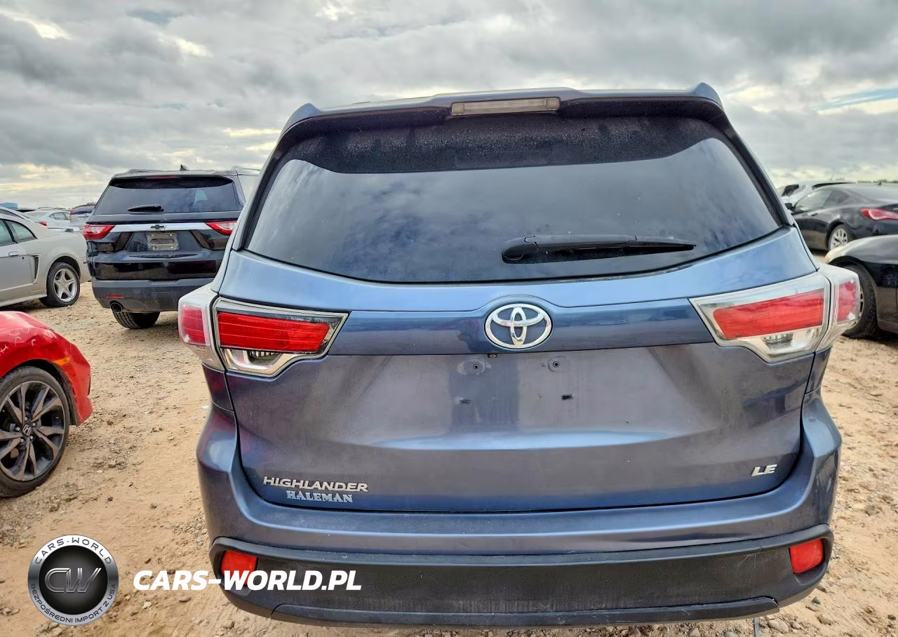 2014 Toyota Highlander Le VIN:5TDZARFH7ES008249 - 6