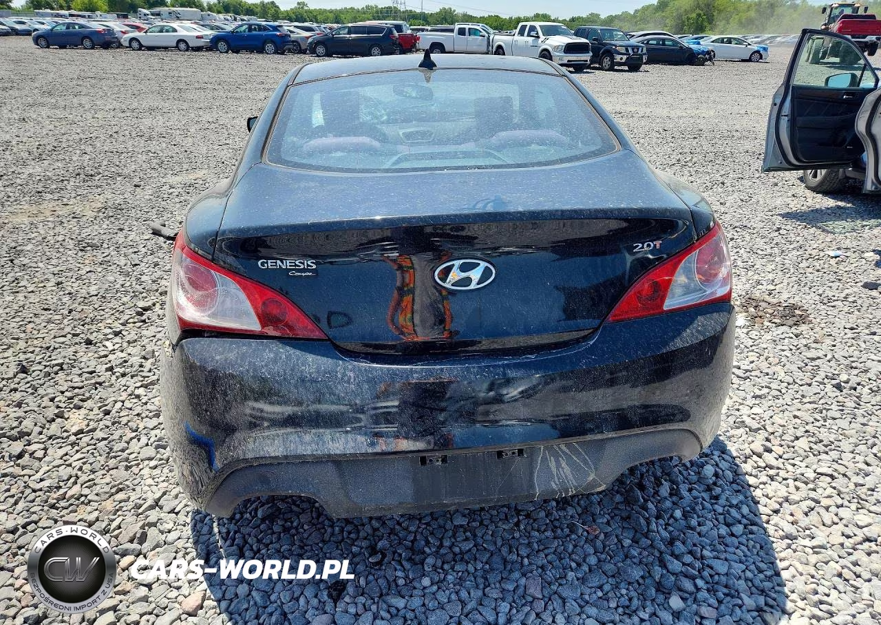 2010 Hyundai Genesis Coupe 2.0T VIN:KMHHT6KD6AU005299 - 6