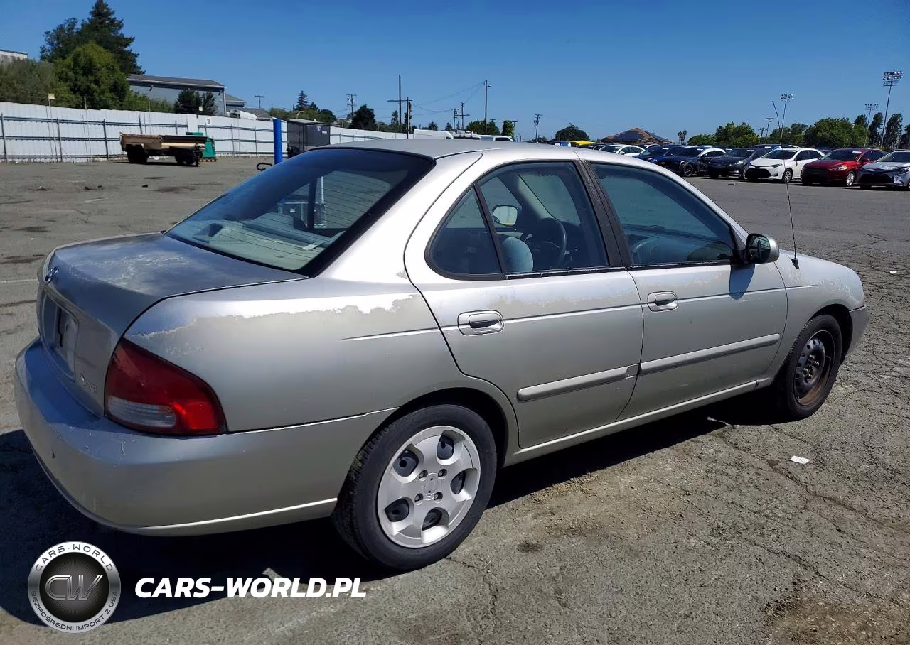 2003 Nissan Sentra Xe VIN:3N1CB51D33L703107 - 3