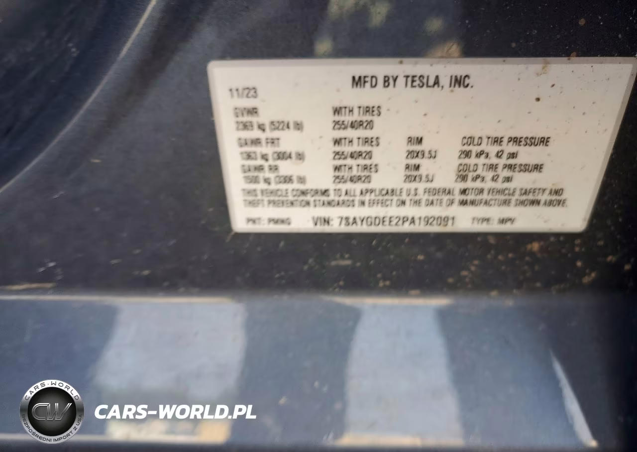 2023 Tesla Model Y VIN:7SAYGDEE2PA192091 - 13