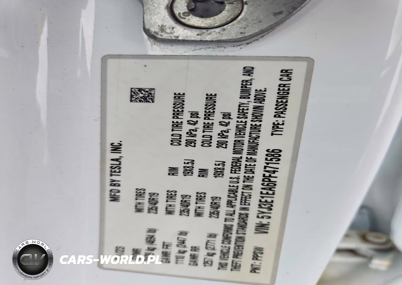 2023 Tesla Model 3 VIN:5YJ3E1EA6PF471586 - 14