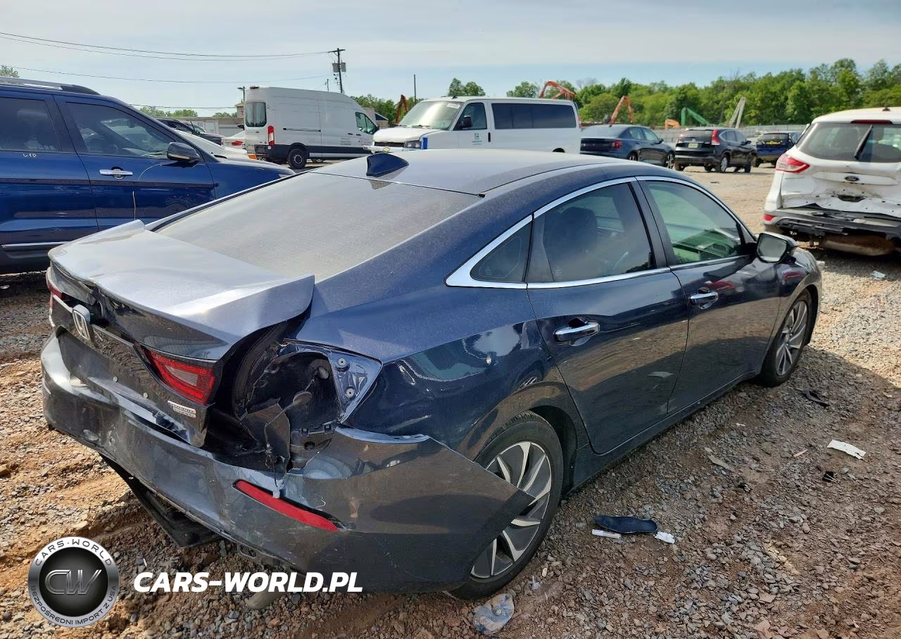 2019 Honda Insight Touring VIN:19XZE4F91KE006213 - 3