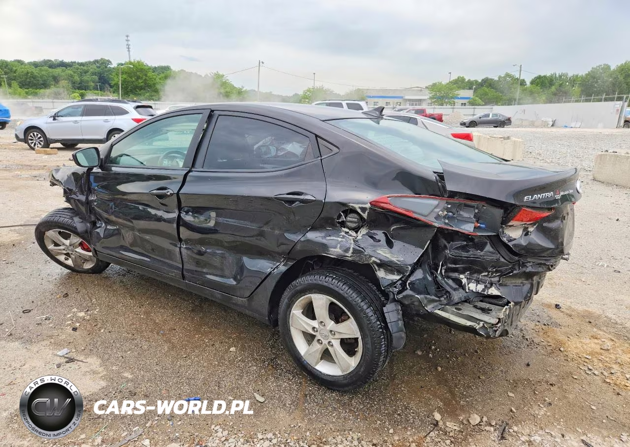 2012 Hyundai Elantra Gls VIN:KMHDH4AE1CU224690 - 2