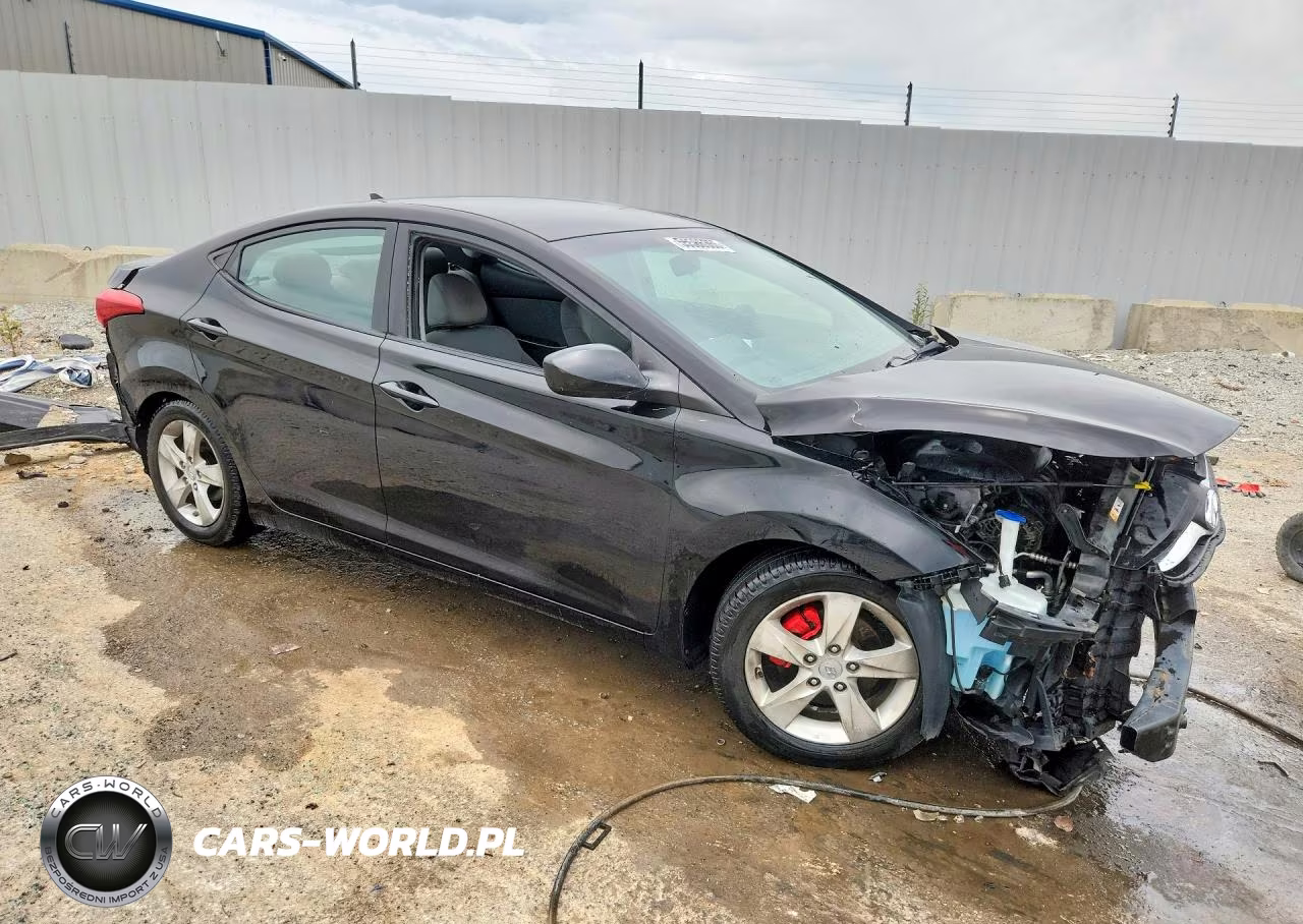 2012 Hyundai Elantra Gls VIN:KMHDH4AE1CU224690 - 4