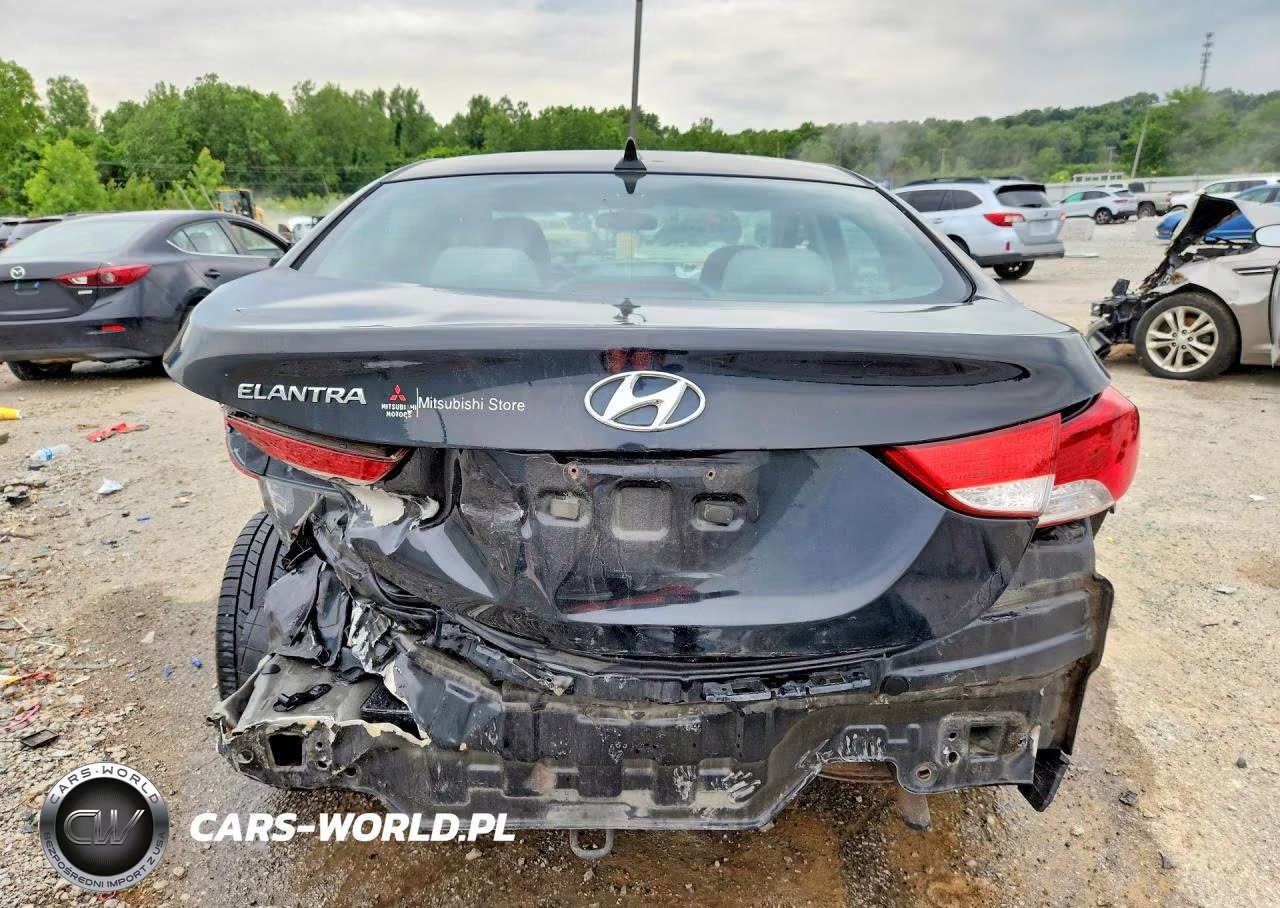 2012 Hyundai Elantra Gls VIN:KMHDH4AE1CU224690 - 6