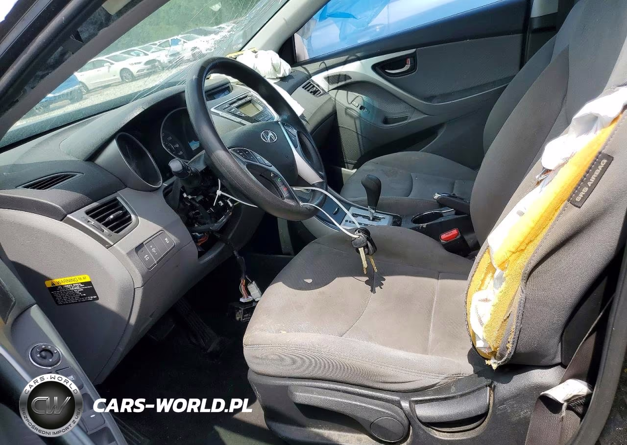 2012 Hyundai Elantra Gls VIN:KMHDH4AE1CU224690 - 7