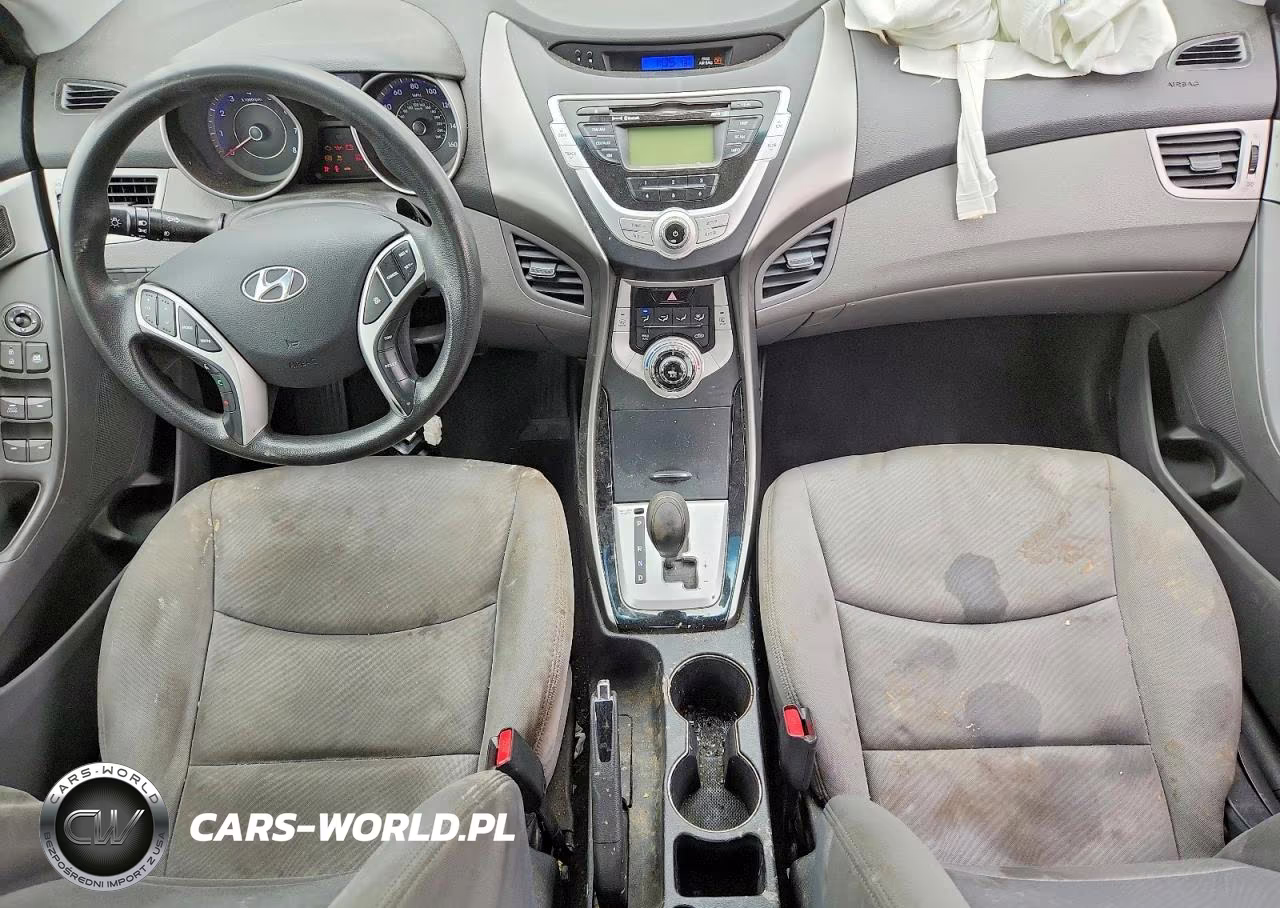 2012 Hyundai Elantra Gls VIN:KMHDH4AE1CU224690 - 8