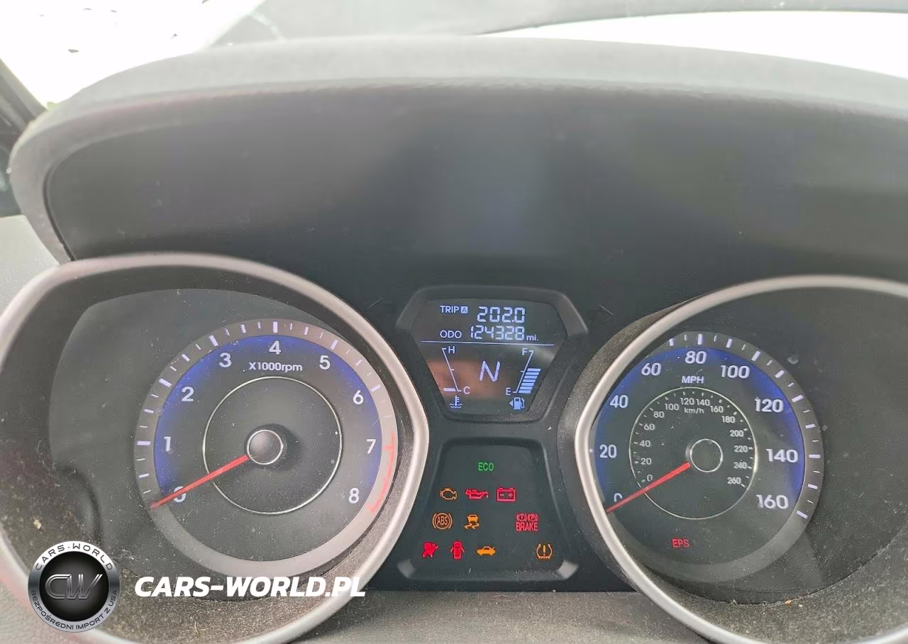 2012 Hyundai Elantra Gls VIN:KMHDH4AE1CU224690 - 9