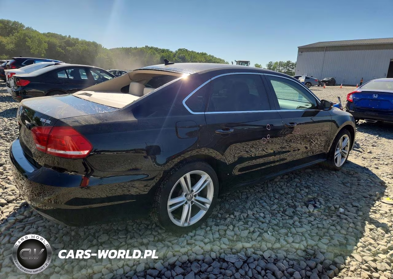 2014 Volkswagen Passat Se VIN:1VWBS7A32EC078822 - 3