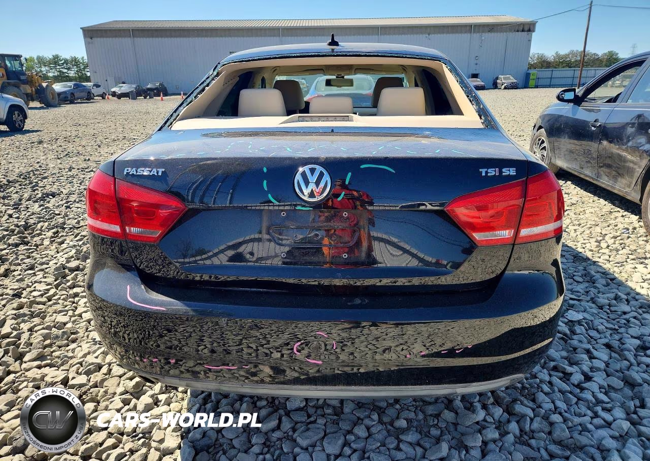2014 Volkswagen Passat Se VIN:1VWBS7A32EC078822 - 6