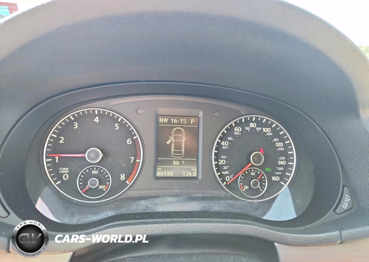2014 Volkswagen Passat Se VIN:1VWBS7A32EC078822 - 9