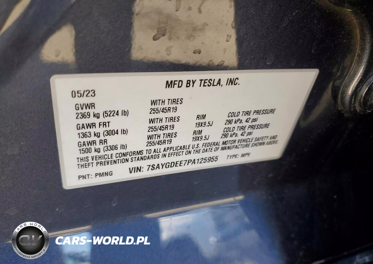 2023 Tesla Model Y VIN:7SAYGDEE7PA125955 - 13