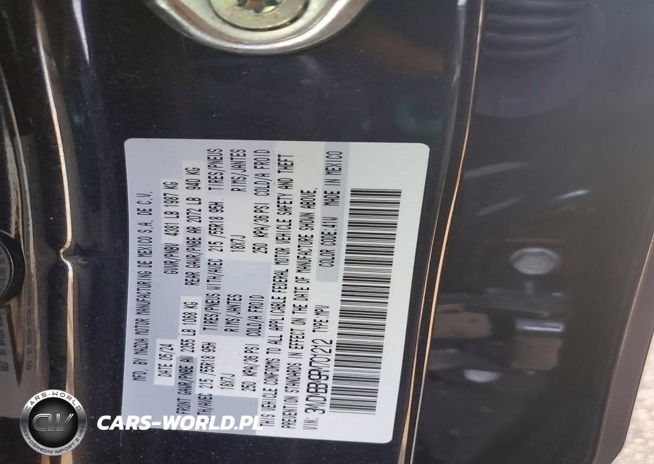 2024 Mazda Cx-30 Select VIN:3MVDMBBM9RM701212 - 13