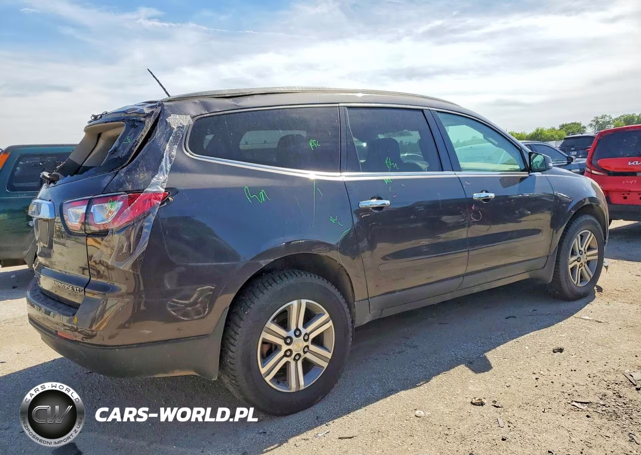 2015 Chevrolet Traverse Lt VIN:1GNKVGKD2FJ300930 - 3