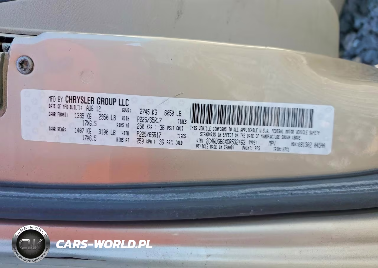 2013 Dodge Grand Caravan Se VIN:2C4RDGBGXDR532463 - 14