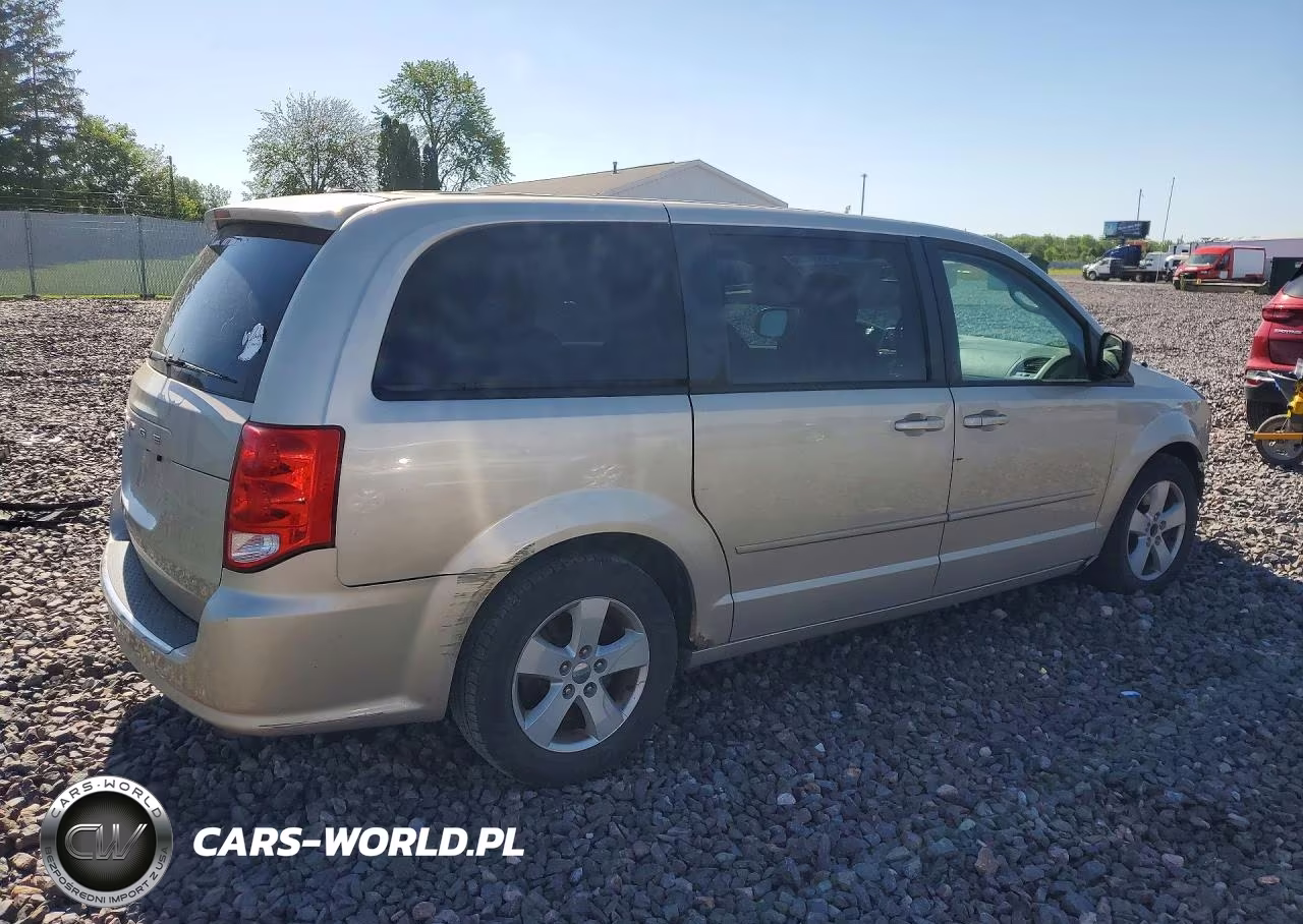 2013 Dodge Grand Caravan Se VIN:2C4RDGBGXDR532463 - 3