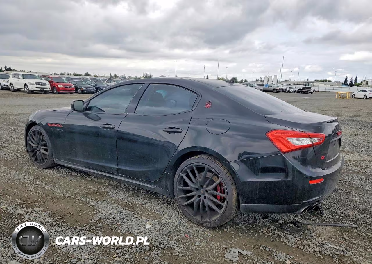 2015 Maserati Ghibli S VIN:ZAM57RTA7F1159199 - 2