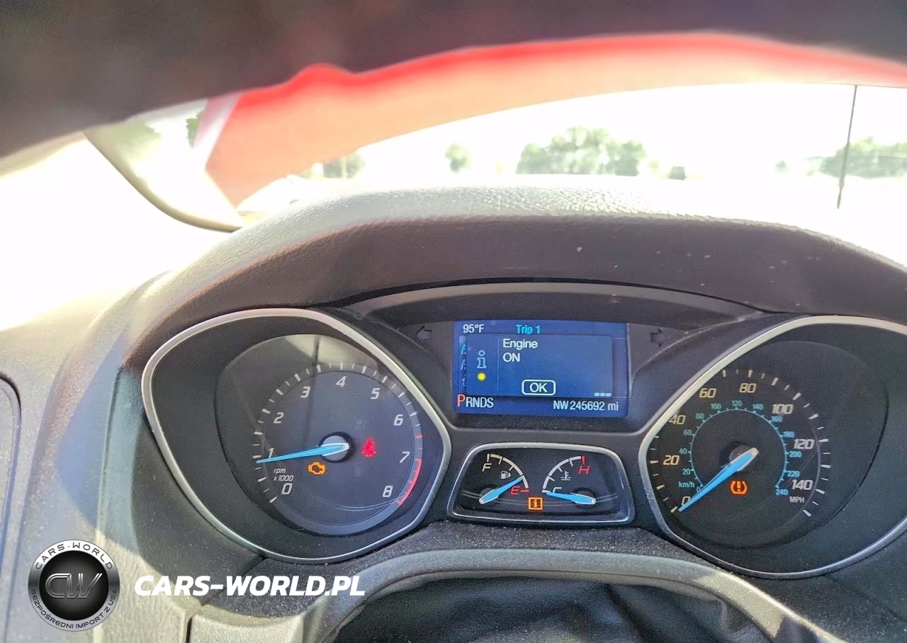 2014 Ford Focus Se VIN:1FADP3K29EL203249 - 9