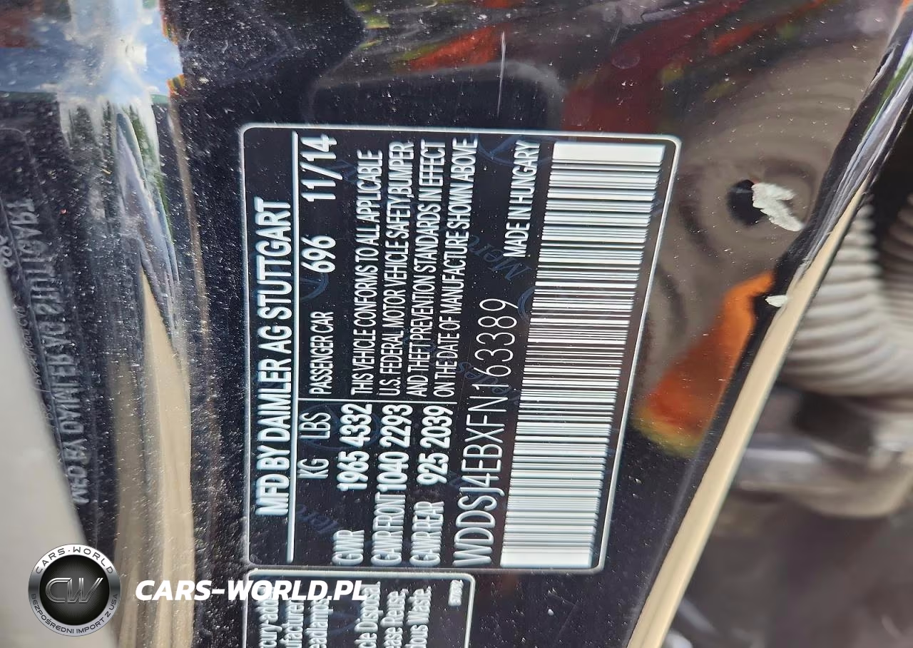 2015 Mercedes-Benz Cla 250 VIN:WDDSJ4EBXFN163389 - 12