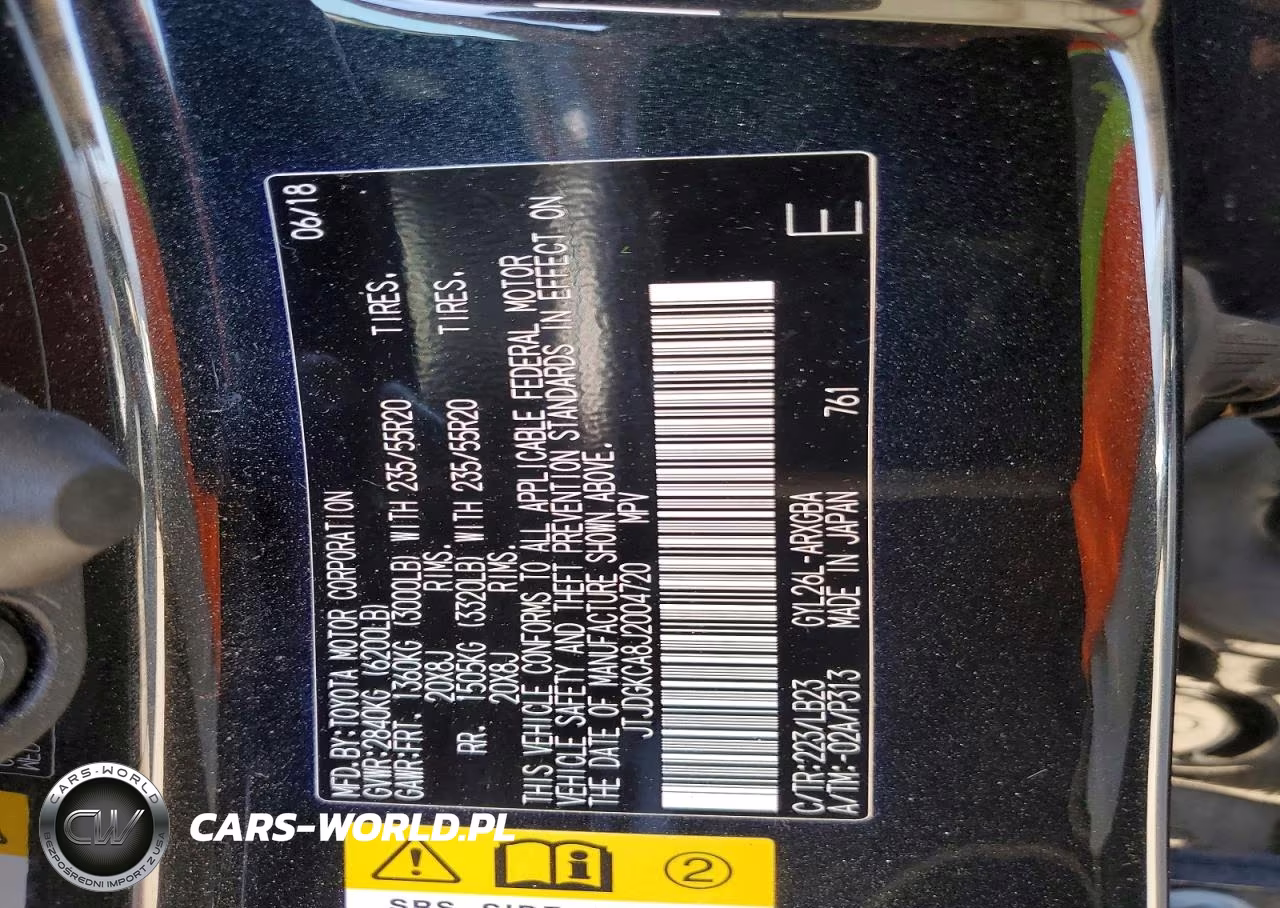 2018 Lexus Rx 450Hl Base VIN:JTJDGKCA8J2004720 - 12