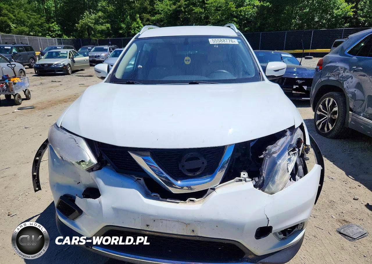 2016 Nissan Rogue S VIN:KNMAT2MV7GP647204 - 5