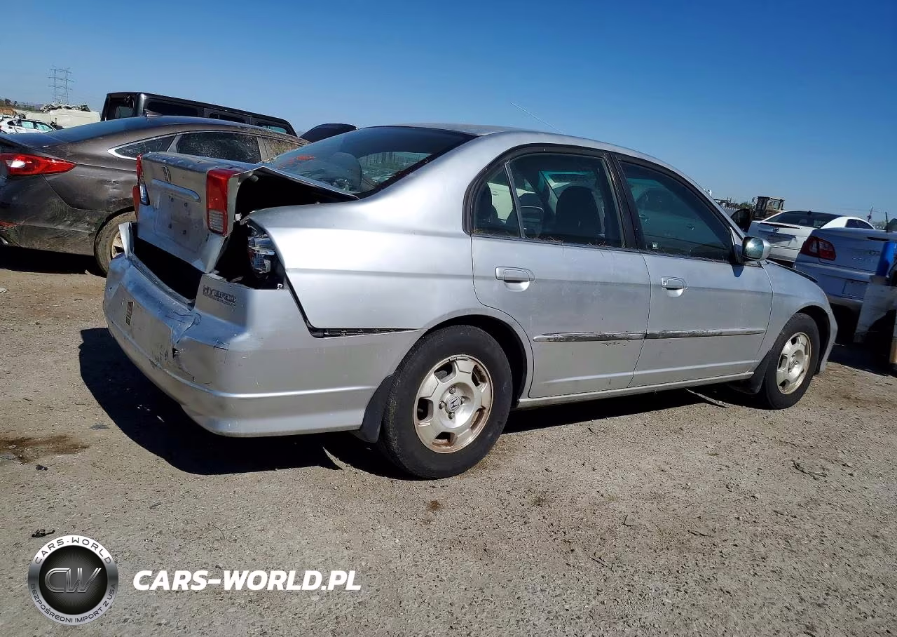 2004 Honda Civic Hybrid VIN:JHMES96614S020055 - 3