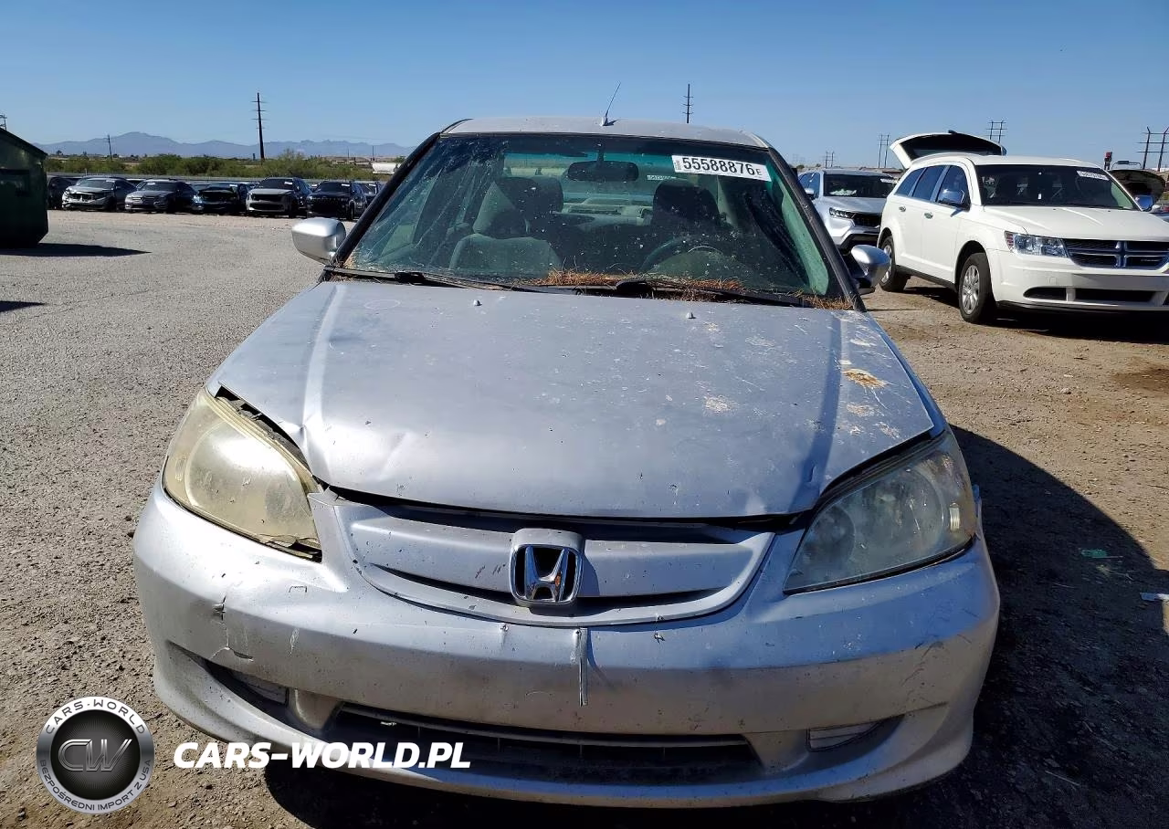 2004 Honda Civic Hybrid VIN:JHMES96614S020055 - 5