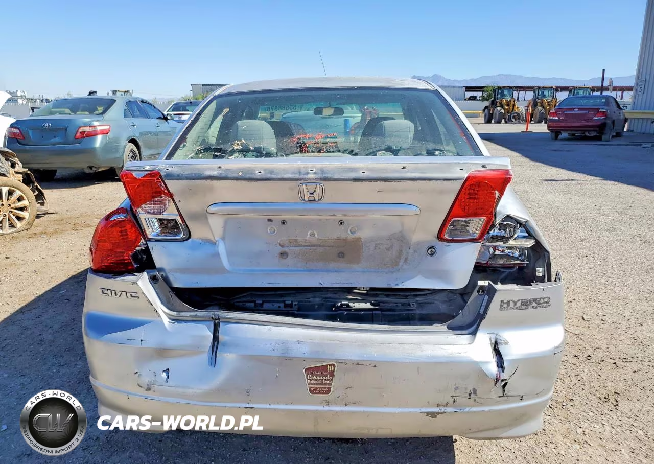 2004 Honda Civic Hybrid VIN:JHMES96614S020055 - 6