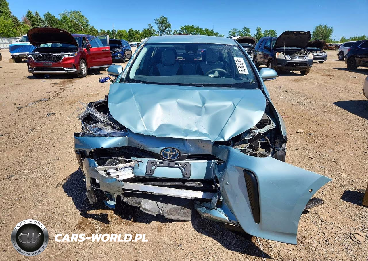 2021 Toyota Prius Le VIN:JTDKAMFU4M3143612 - 5