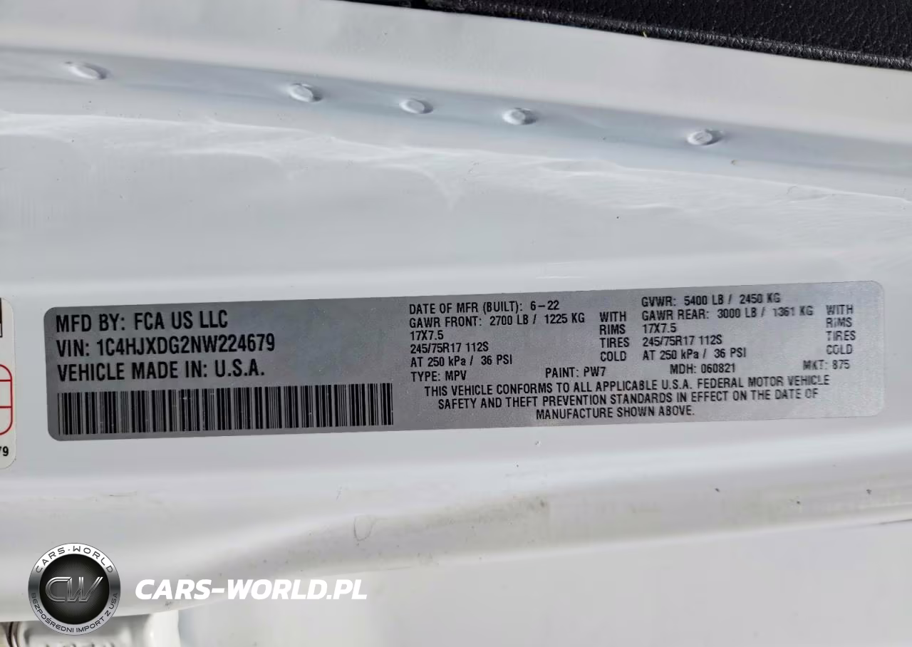 2022 Jeep Wrangler Unlimited Sport VIN:1C4HJXDG2NW224679 - 13