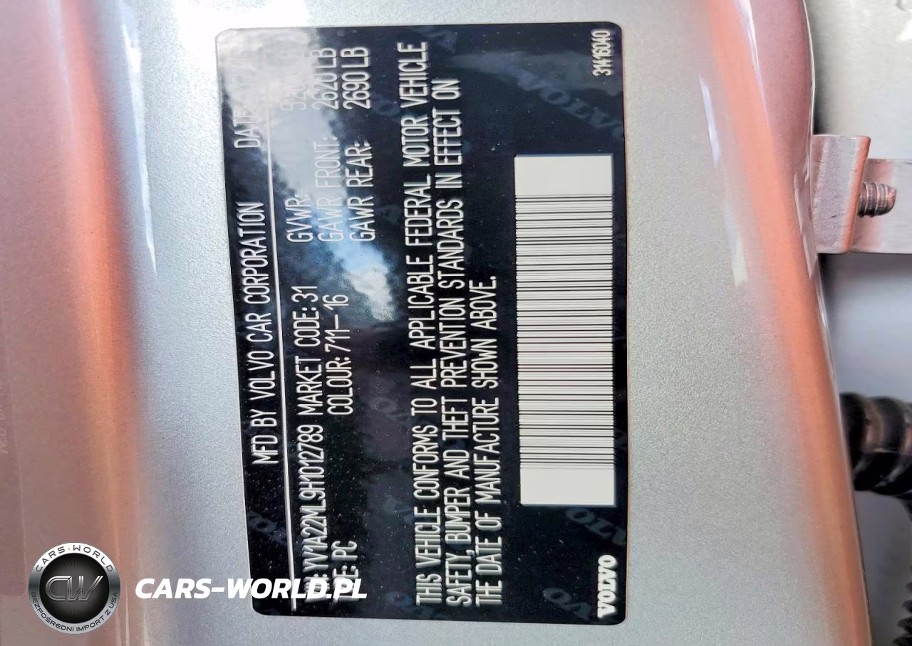 2017 Volvo S90 T6 Inscription VIN:YV1A22ML9H1012789 - 13