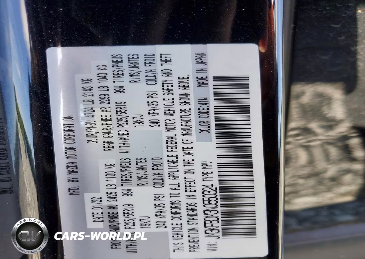 2022 Mazda Cx-5 Preferred VIN:JM3KFBDM3N0550324 - 13