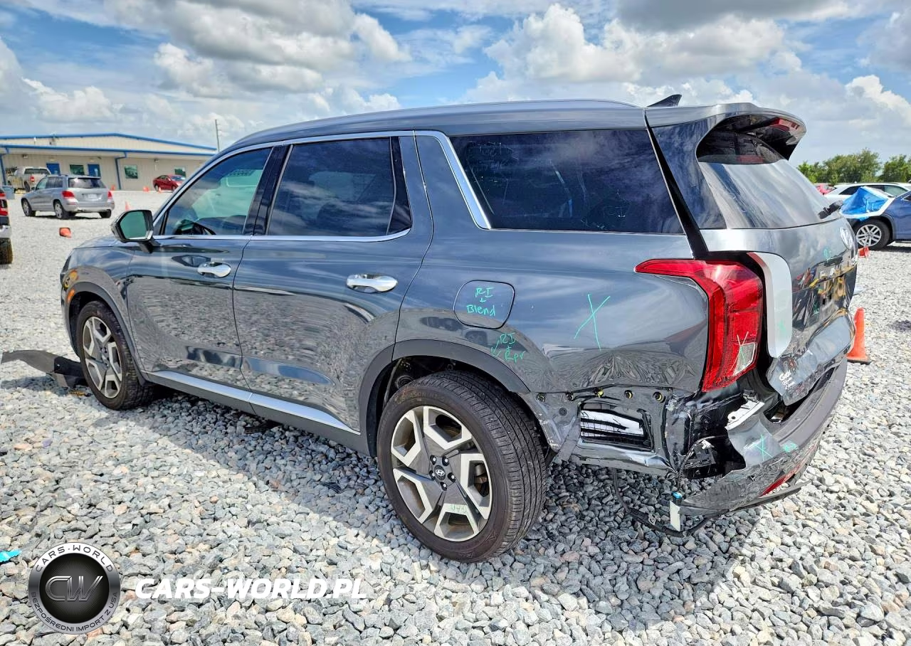 2023 Hyundai Palisade Sel Premium VIN:KM8R44GE6PU589591 - 2