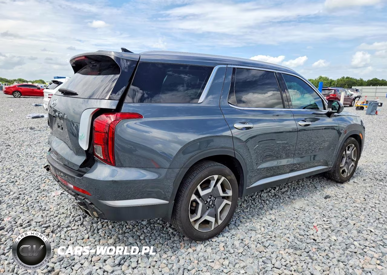 2023 Hyundai Palisade Sel Premium VIN:KM8R44GE6PU589591 - 3