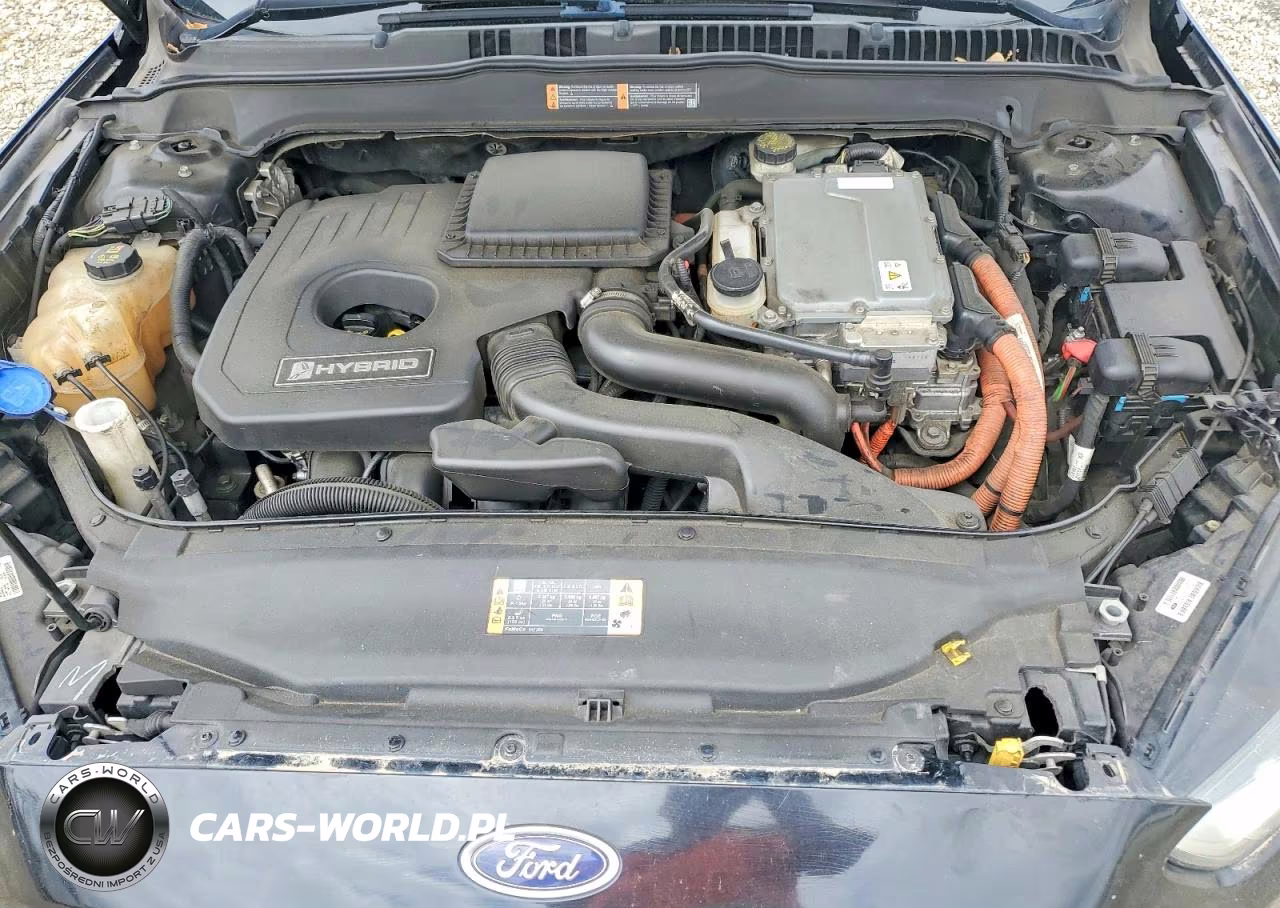 2016 Ford Fusion S Hybrid VIN:3FA6P0UU5GR398695 - 11