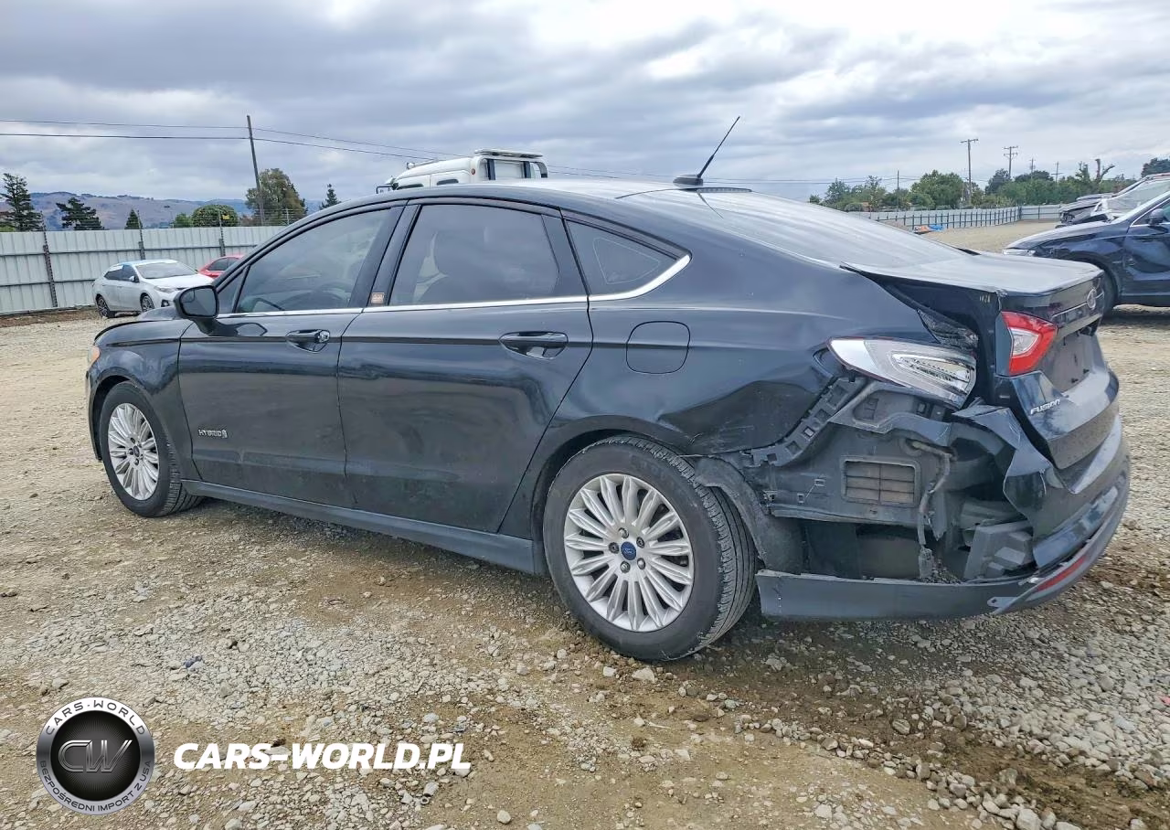 2016 Ford Fusion S Hybrid VIN:3FA6P0UU5GR398695 - 2