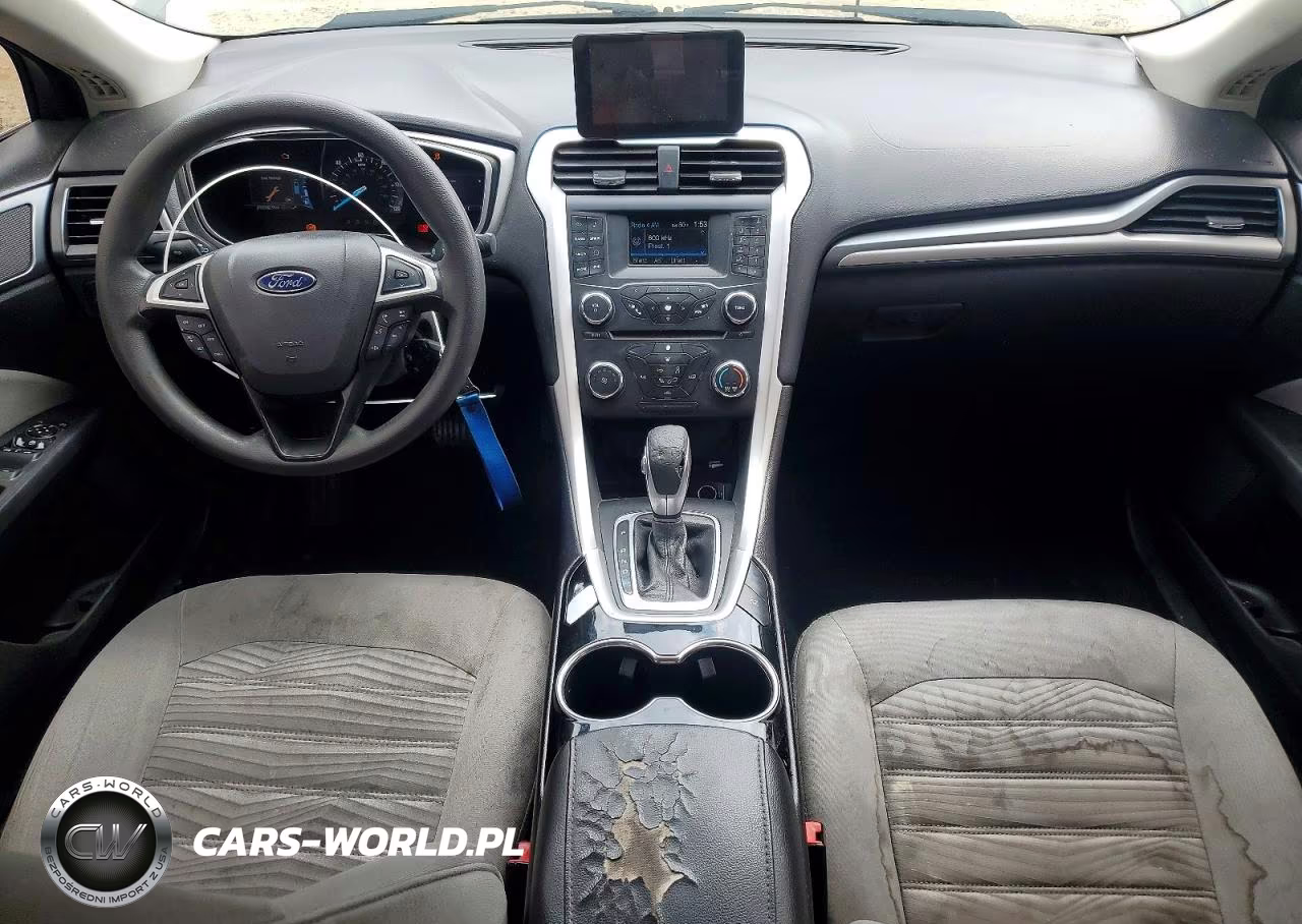 2016 Ford Fusion S Hybrid VIN:3FA6P0UU5GR398695 - 8