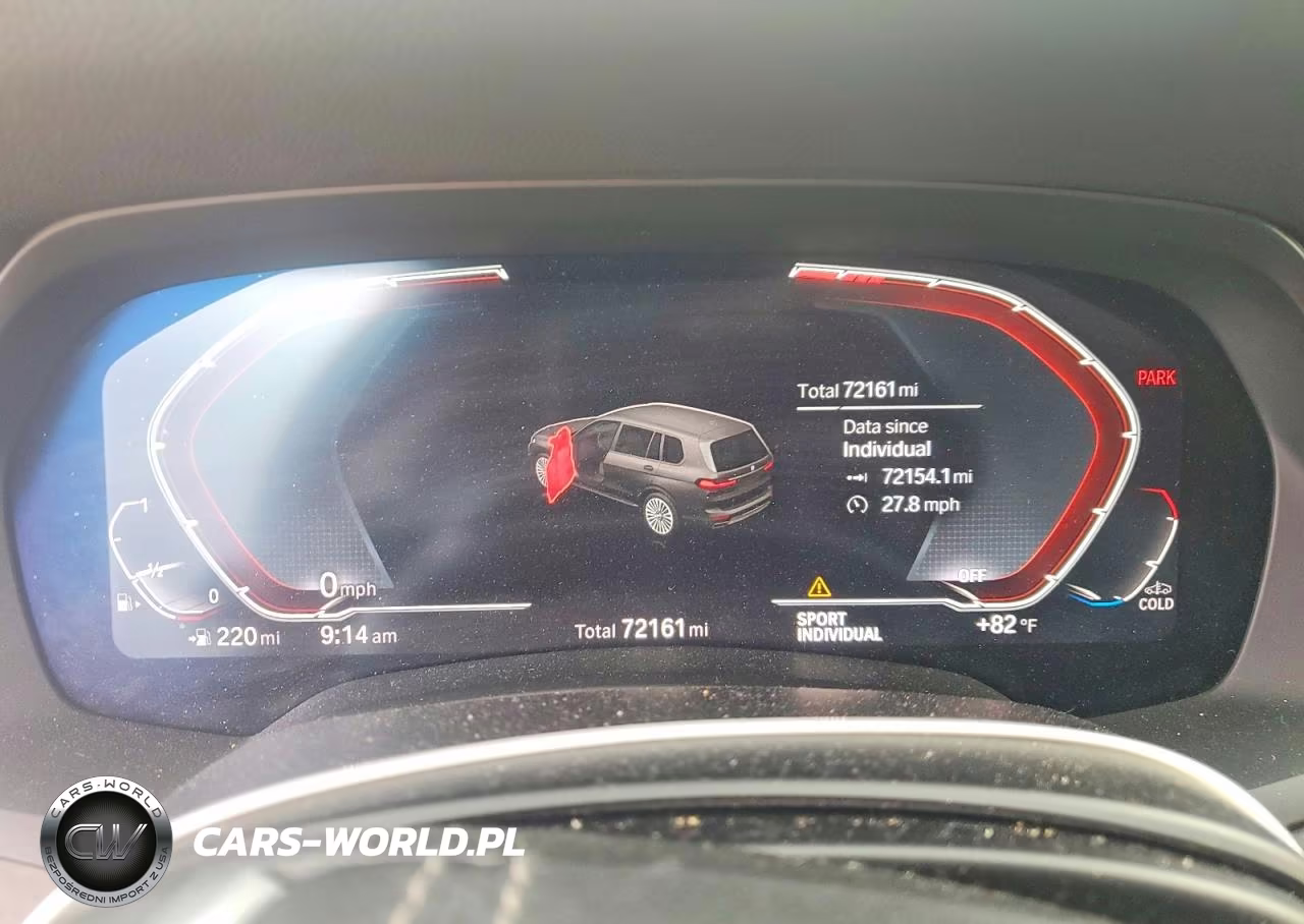 2021 BMW X7 xDrive40I VIN:5UXCW2C07M9G23024 - 9