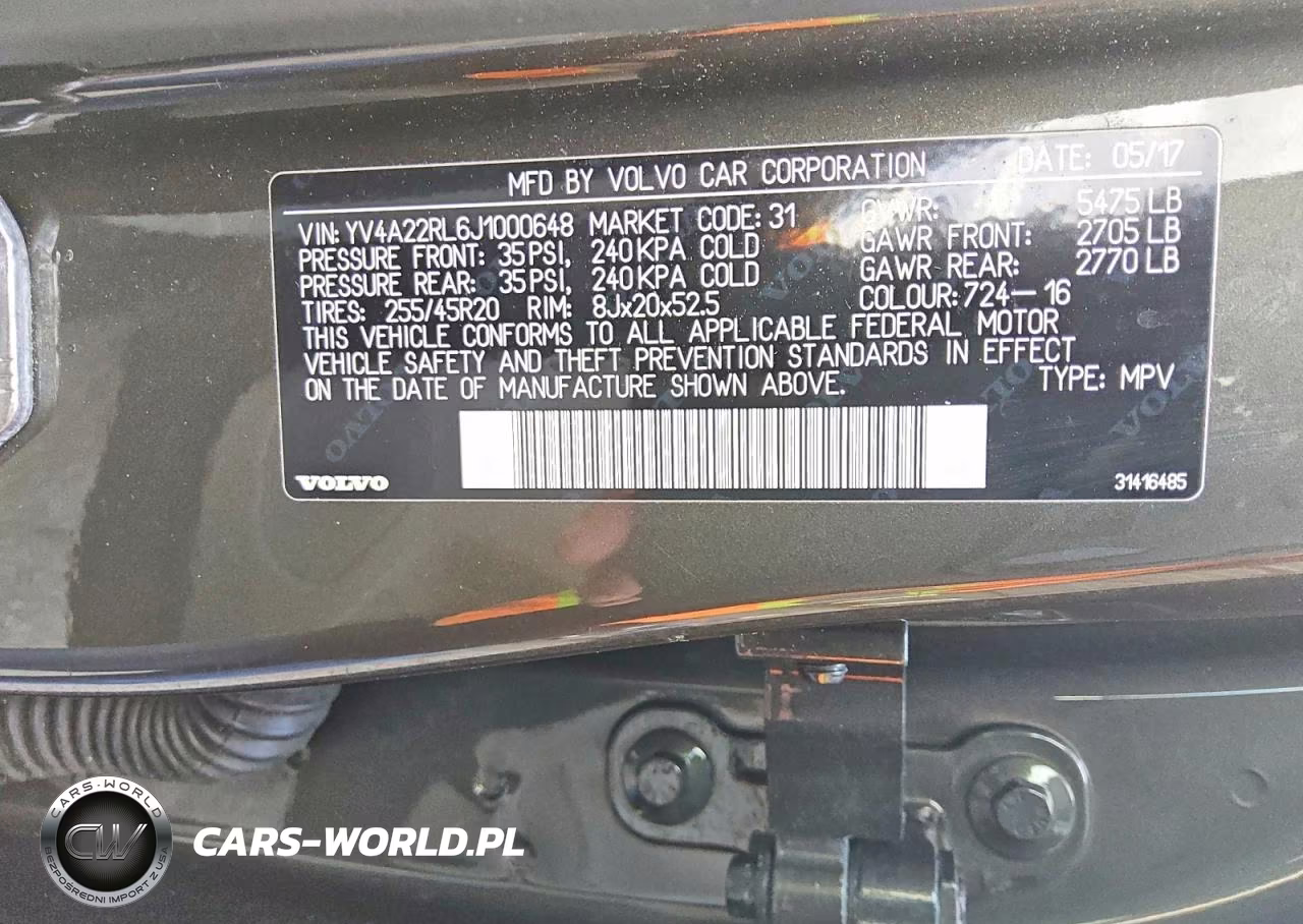 2018 Volvo Xc60 T6 Inscription VIN:YV4A22RL6J1000648 - 13