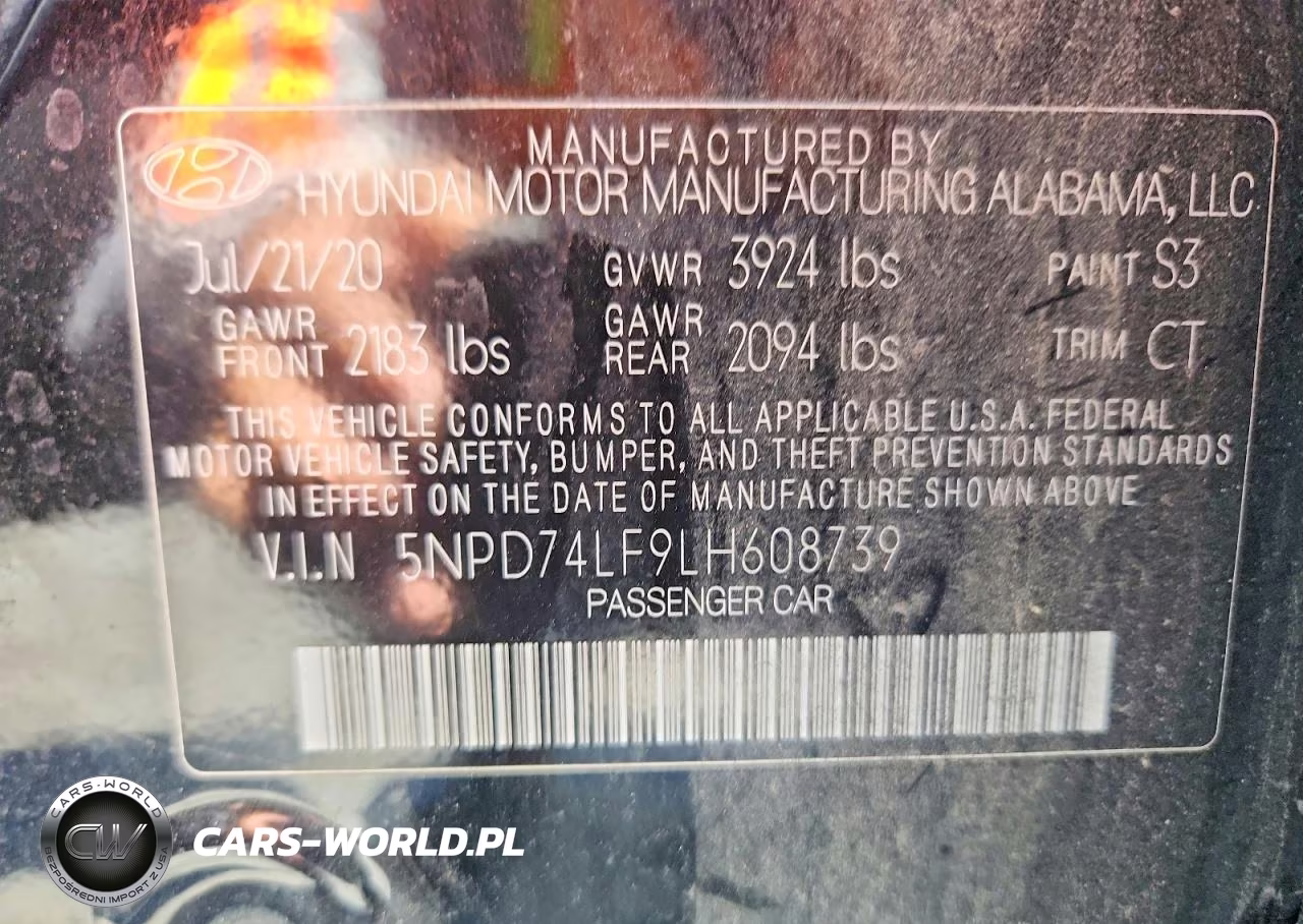 2020 Hyundai Elantra Se VIN:5NPD74LF9LH608739 - 13