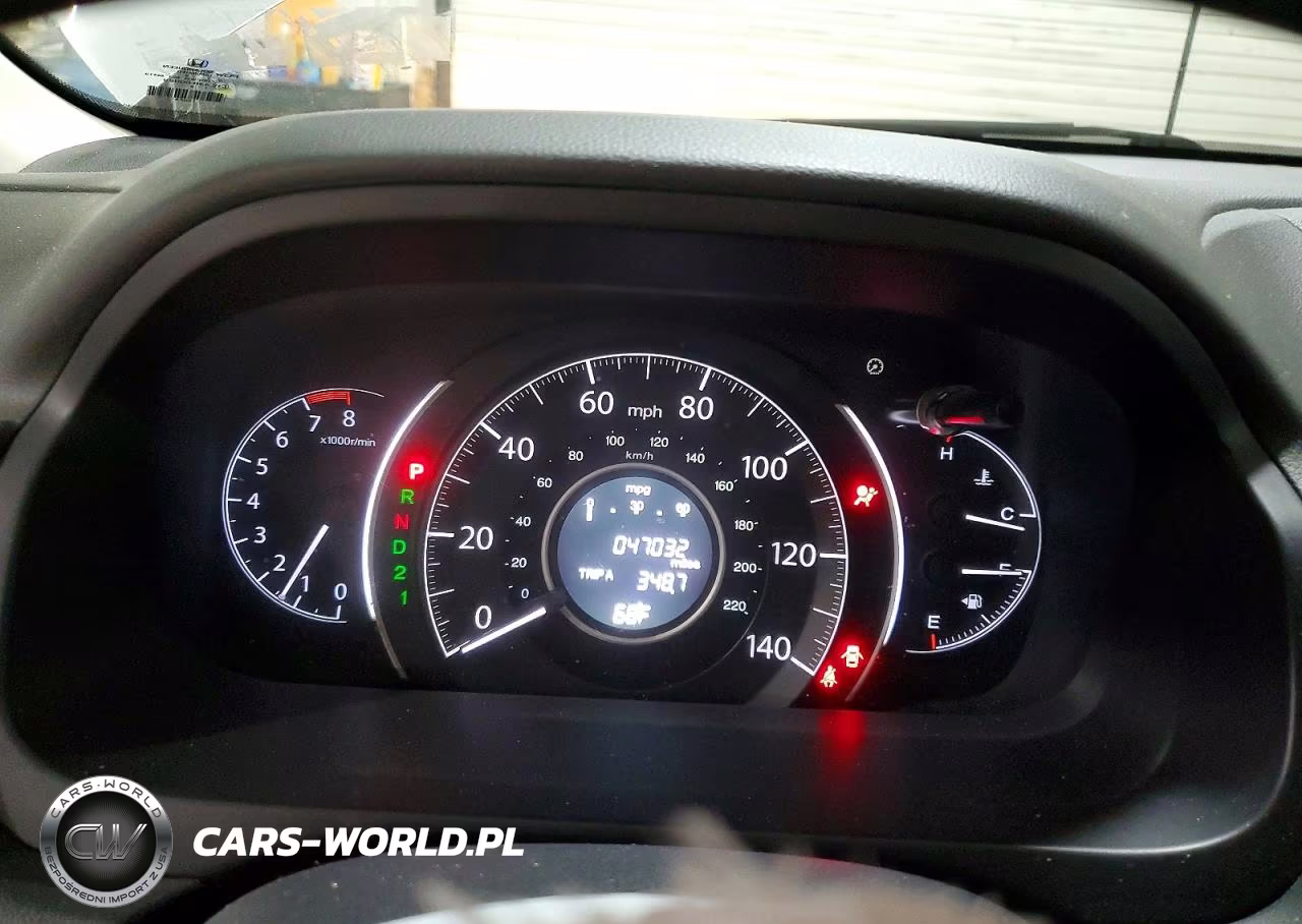 2012 Honda Cr-V Lx VIN:2HKRM4H3XCH603787 - 9