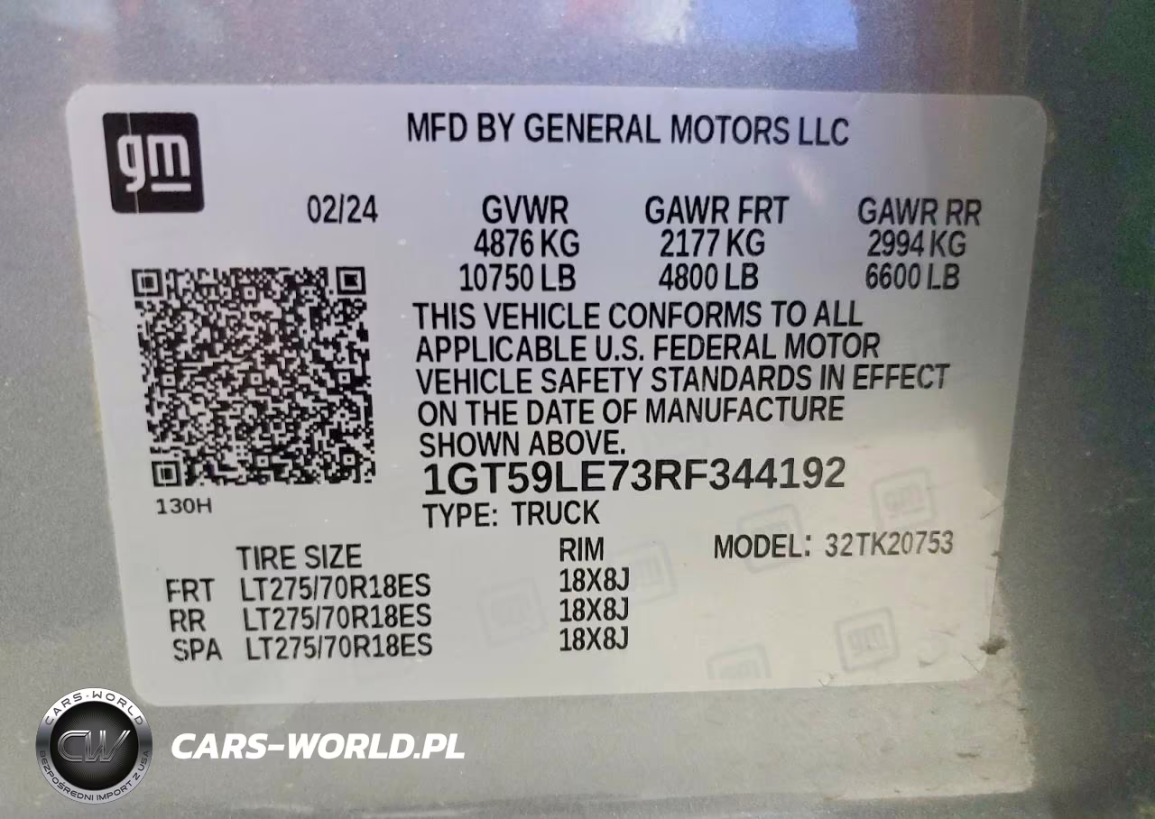 2024 GMC Sierra K2500 Heavy Duty VIN:1GT59LE73RF344192 - 12