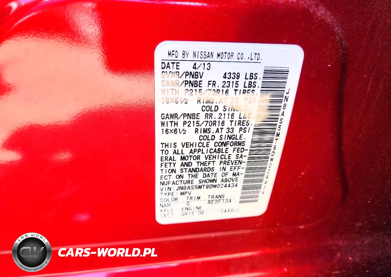 2013 Nissan Rogue S VIN:JN8AS5MT9DW024434 - 13
