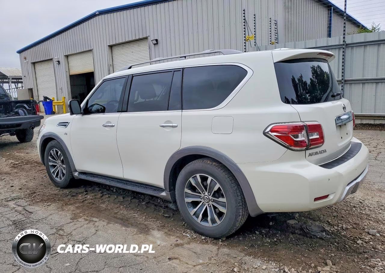 2017 Nissan Armada Sl VIN:JN8AY2ND8H9006824 - 2