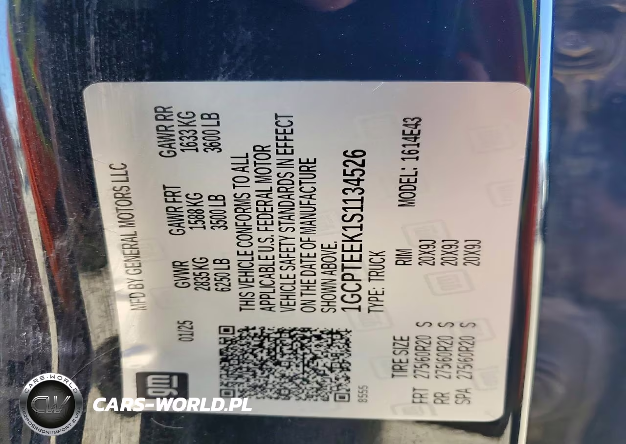 2025 Chevrolet Colorado Trail Boss VIN:1GCPTEEK1S1134526 - 12