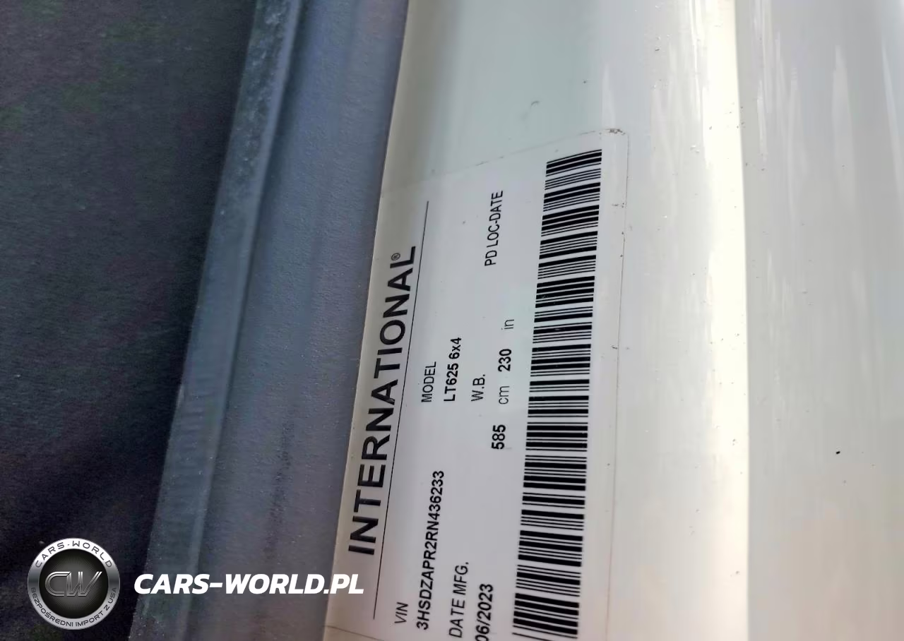 2024 International Lt625 Semi Truck VIN:3HSDZAPR2RN436233 - 10